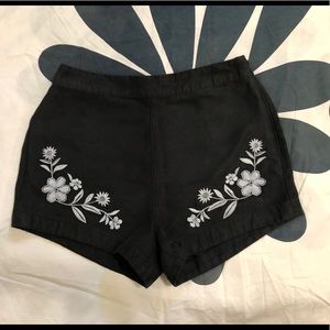 Floral print hollister shorts